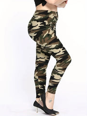  Camo High Rise Stretch Leggings