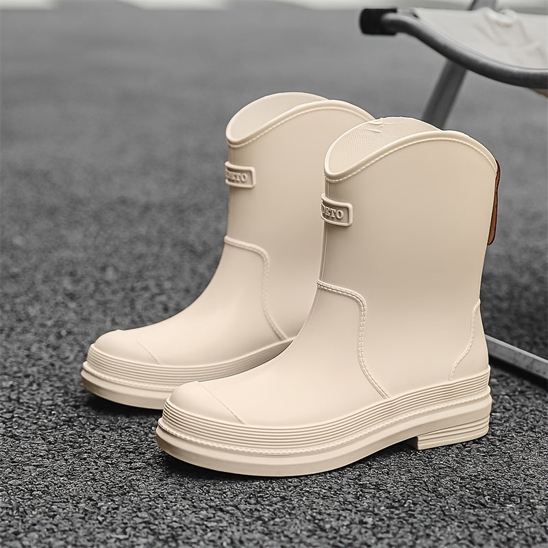 Women's Waterproof Rain Boots Rubber Shoes Water Shoes