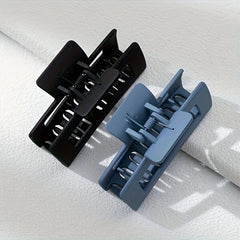 2pcs Matte Hair Claw Clips Strong Hold Thick Hair Accessories