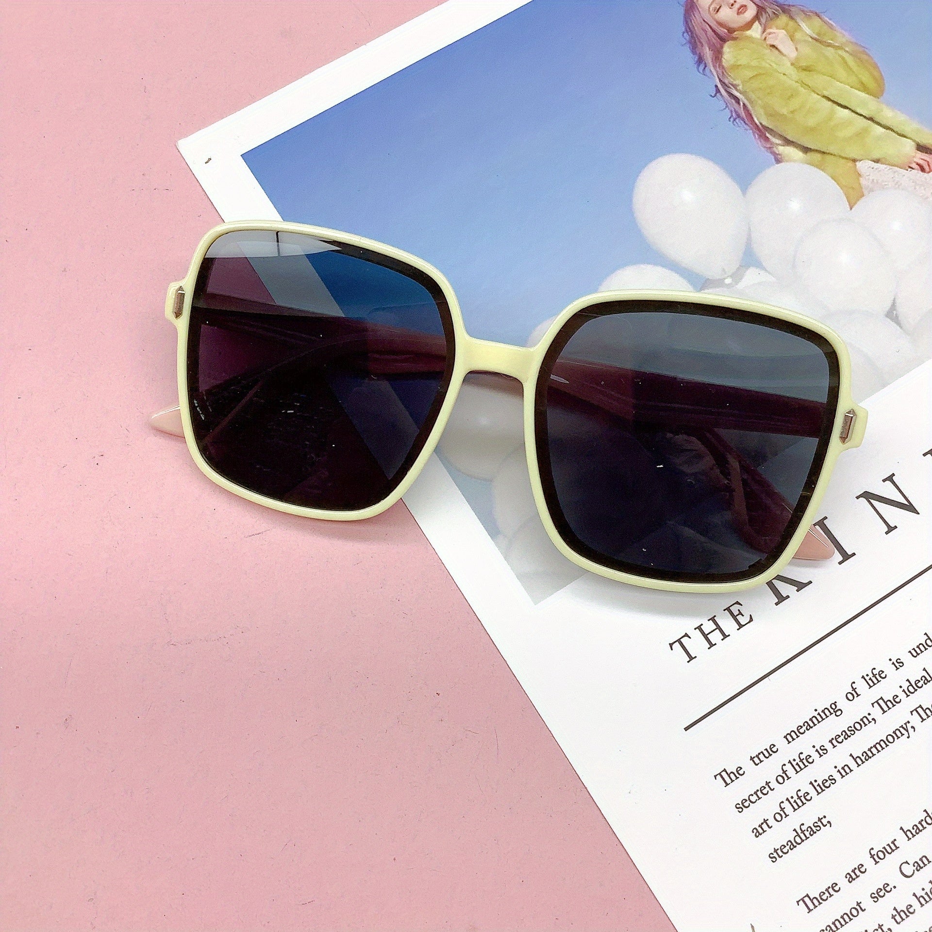 Girl's Square Frame Outdoor Sunglasses