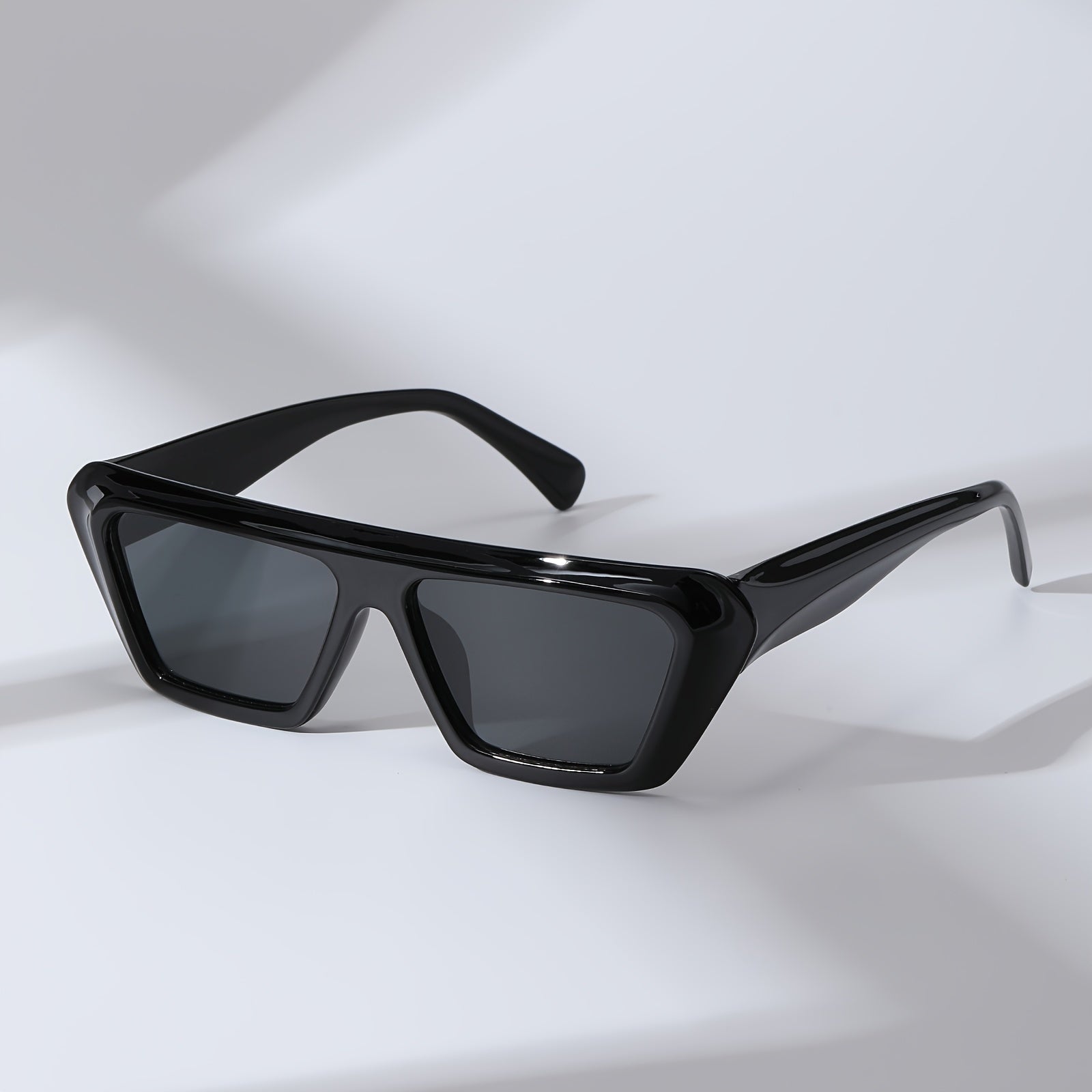 Cat Eye Sunglasses Gradient for Women Men Outdoor Sunshade Square Glasses