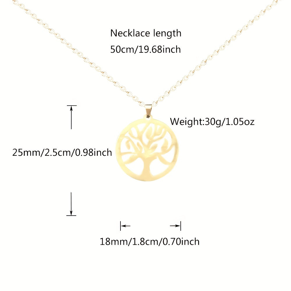 Personalized Women Necklace Lucky Symbol Good Blessing Friendship Jewelry