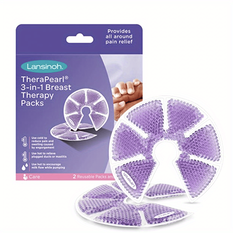 Breastfeeding Support 2 Pack Soft Covers Hot & Cold Pads