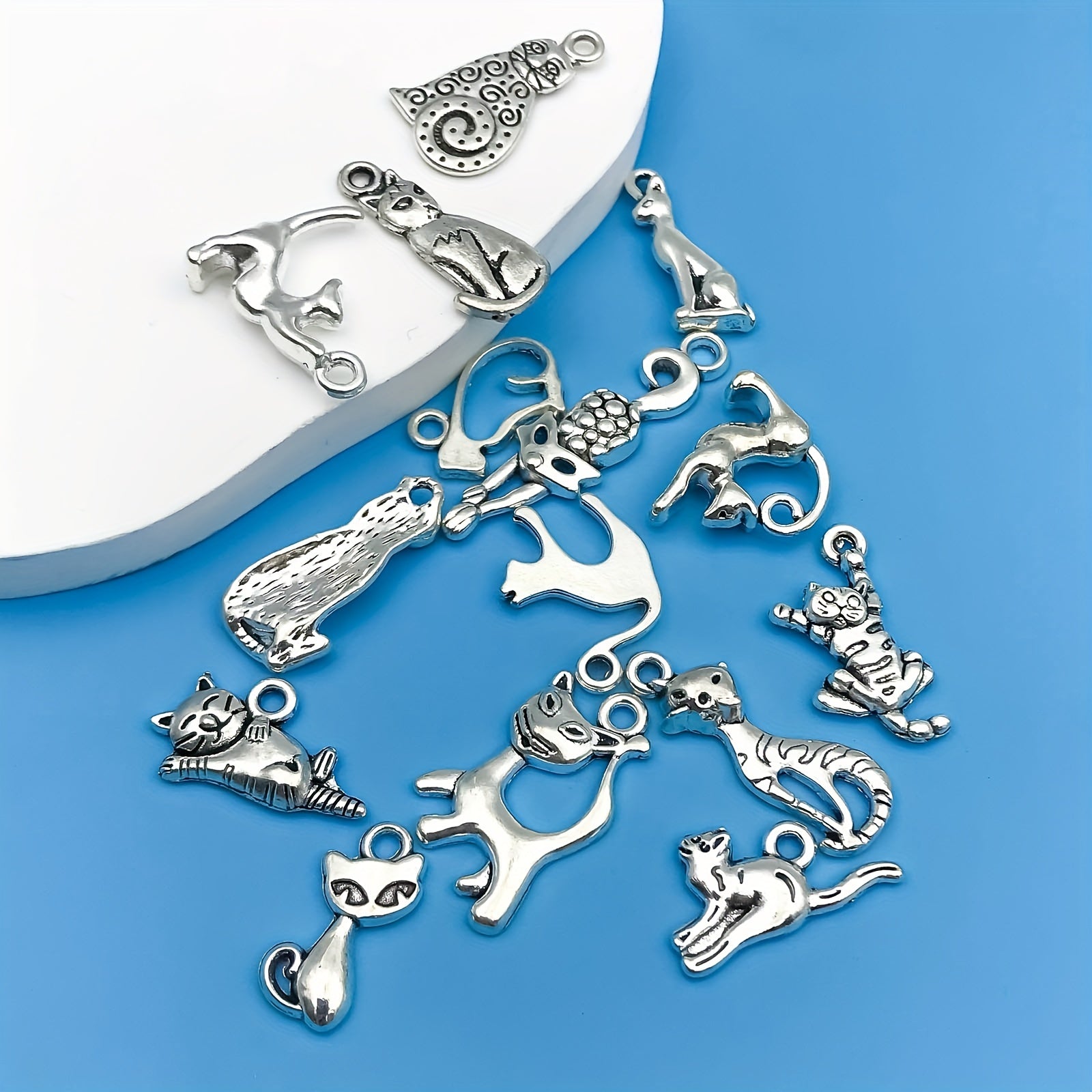 Ocean Animal Charms Pendants Set for DIY Necklace