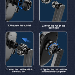 Universal Car Phone Holder for Secure Mounting