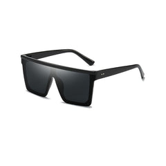 Big Frame One-piece Sunglasses Retro European American Couple Glasses