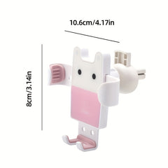 Car Air Outlet Phone Holder with 360&deg; Rotation