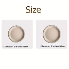 50pcs 15-17" Compostable Bagasse Plates Eco Friendly Biodegradable