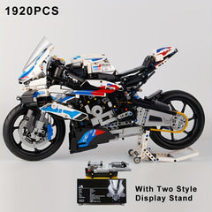 Stylish Motorcycle Model Building Kit - Collectible Display Model for Fans