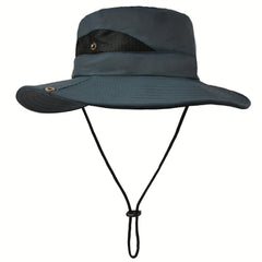 Wide Brim Fisherman Hat Foldable Sun Hat For Men Women