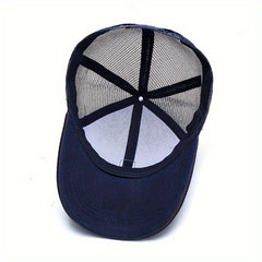 Breathable Men's Trucker Baseball Cap for Golf and Sports