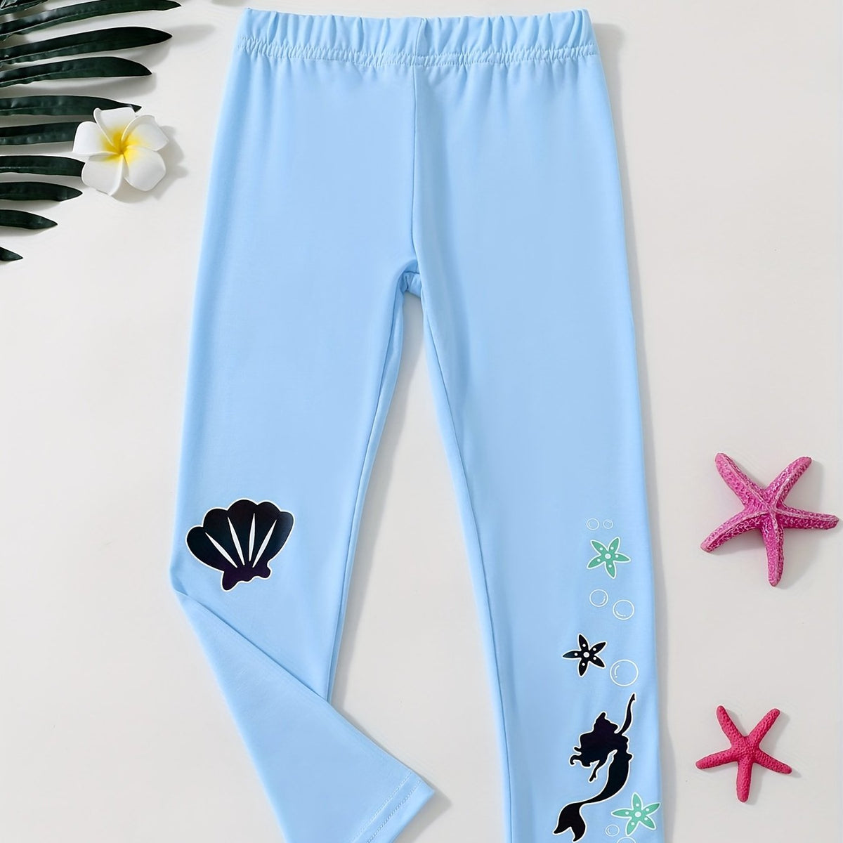 Girls Comfort Fit Stretch Casual Ankle Pants