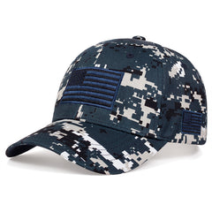 Men's American Flag Outdoor Baseball Cap For Sports