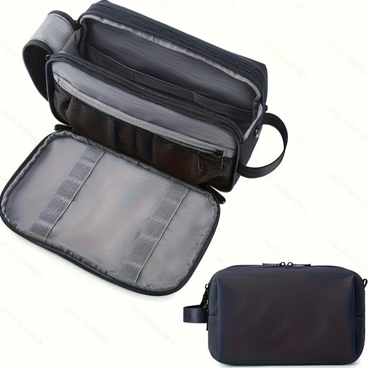 Men's Travel Toiletry Bag Water Resistant Shaving Organizer