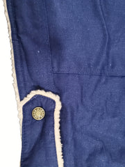 Fleece Cotton Pocket V-Neck Long Sleeves Jackets Men's Clothing