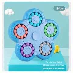 Magic Bean Cube Spinner Finger Puzzle Toy Stress Relief Hand Sensory
