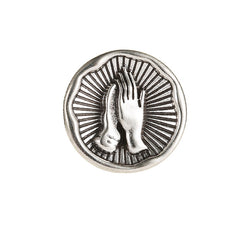Vintage Mother Of God Prayer Hand Pin