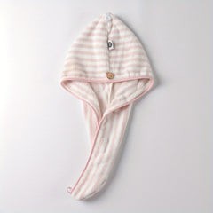 Soft Microfiber Hair Drying Cap Towel Absorbent Quick-drying Shower Cap