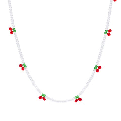 Colorful Beaded Necklace Boho Style Jewelry Decor 1 Pc