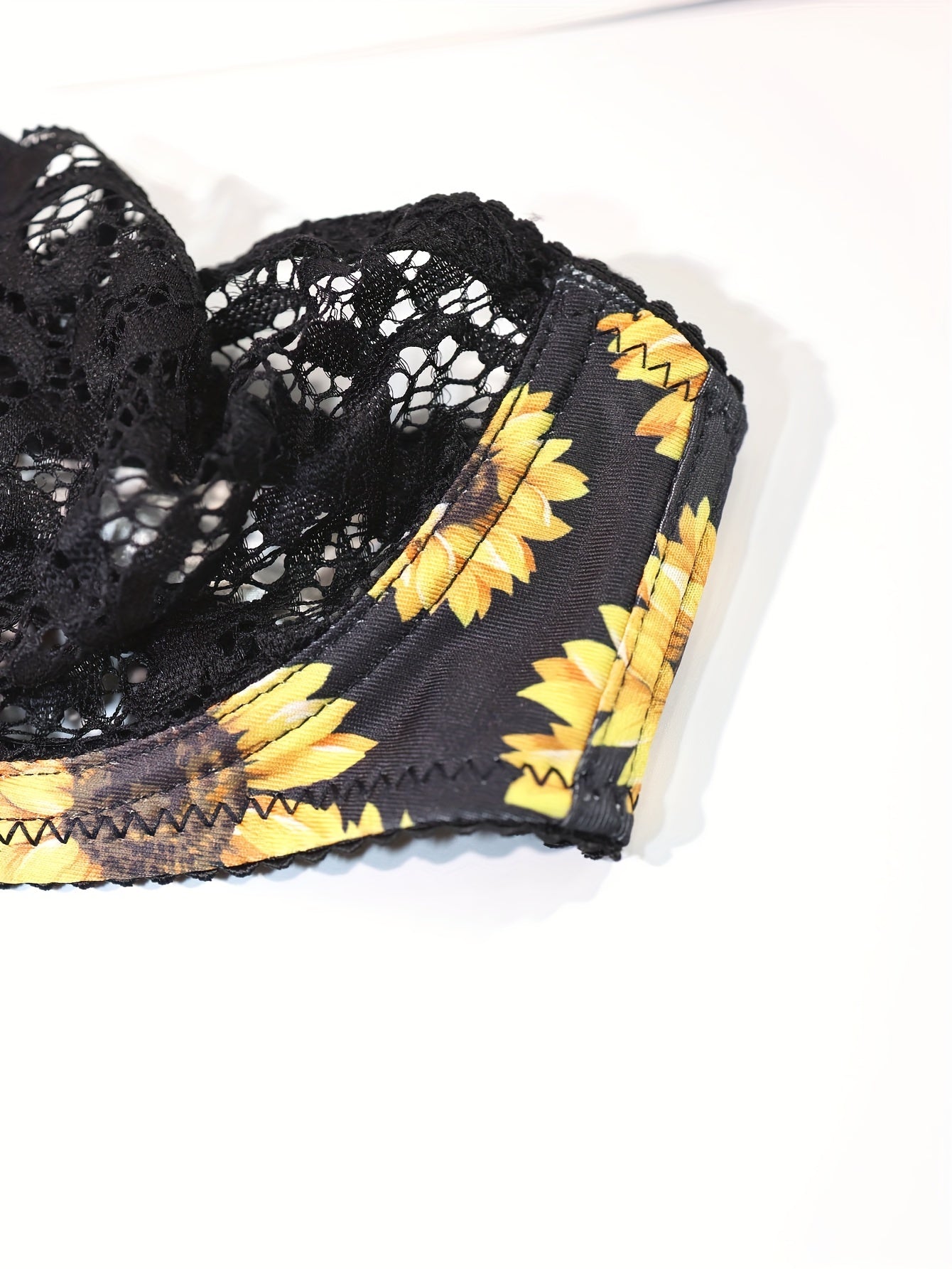 Floral Print Unlined Bra & Panties Set