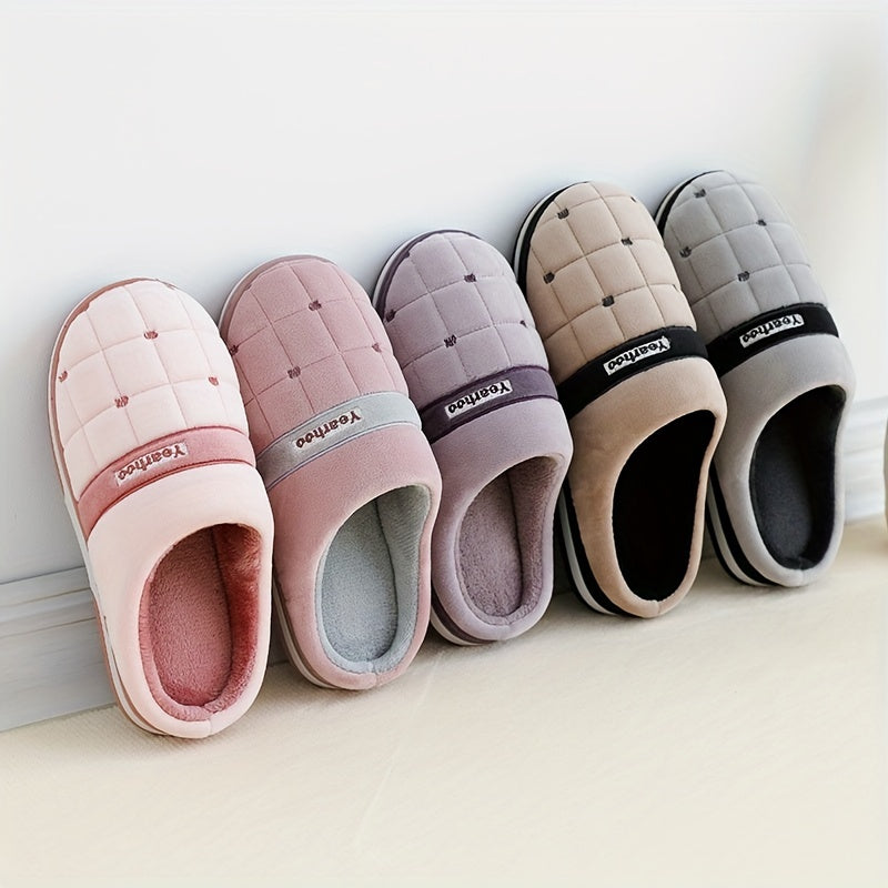 Warm House Shoes Unisex Non-slip Winter Home Shoes