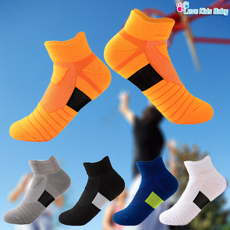 Unisex Kid's Sport Socks Towel Sole Quick Dry Non Slip Socks