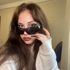 Rimless Gradient Sunglasses for Women
