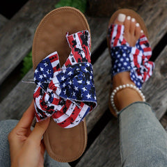 Women's Floral Embroidered Slide Sandals Lightweight Summer Shoes