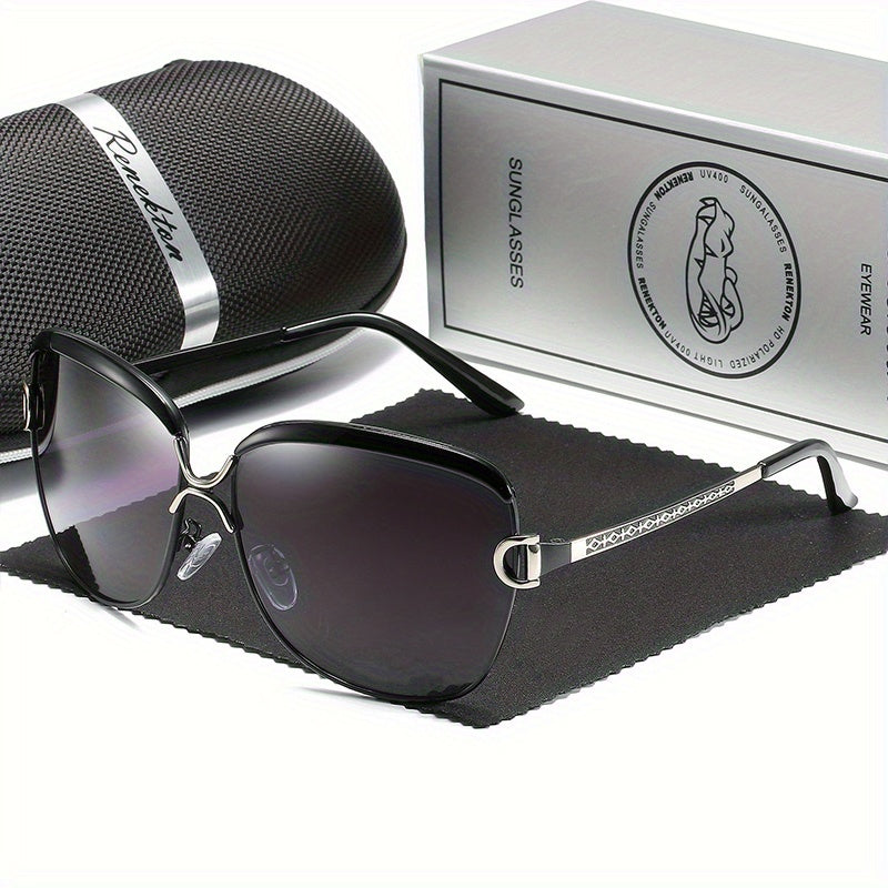 RENEKTON Women's Polarized Large Frame Sunglasses UV400