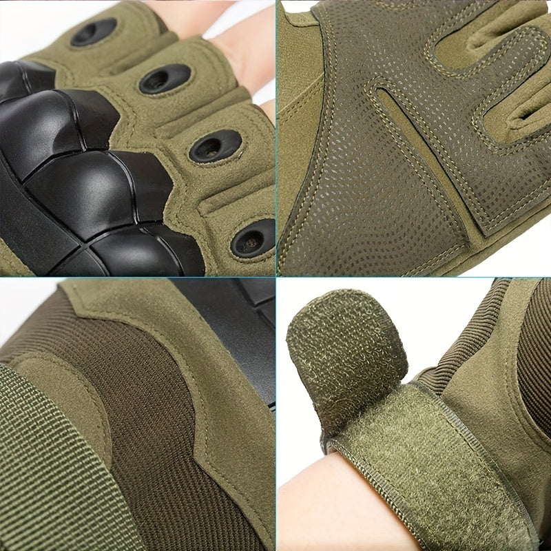 Half Finger Tactical Gloves Outdoor Men's Military Gloves Hiking Motorcycle