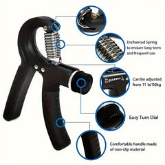 Hand Grip Strengthener Finger Gripper Wrist Exercise Equipment