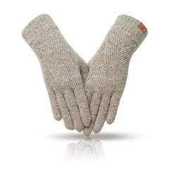 Women's Winter Touchscreen Stretch Thermal Magic Gloves Warm Wool Knitted