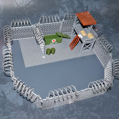 Ideamoc Military Weapons Base Building Blocks Toys for Army Bricks