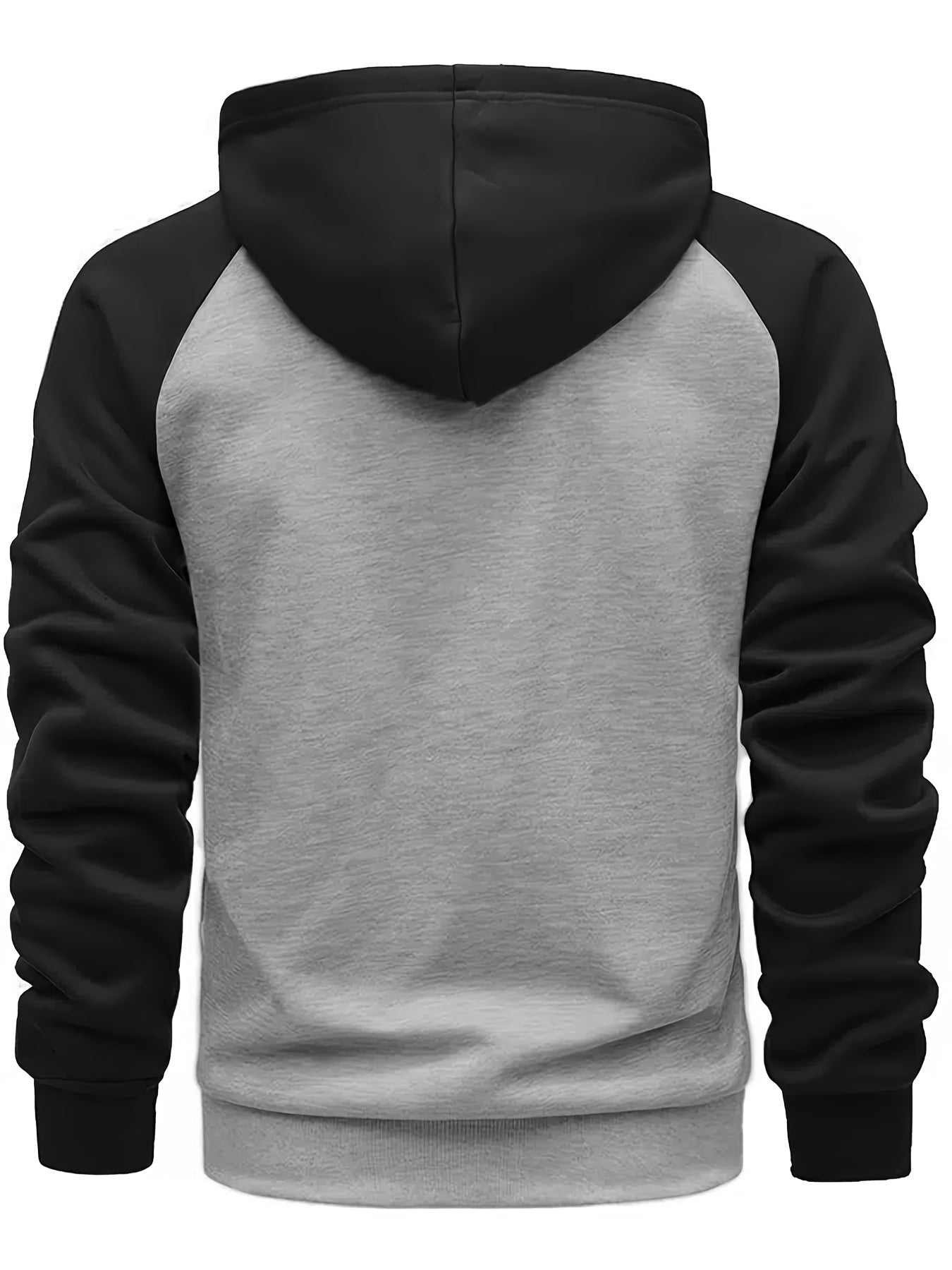 Men's Hooded Cardigan Fleece Top Coat