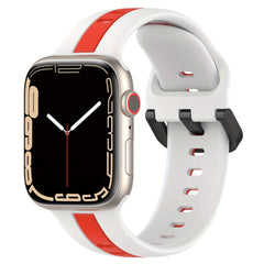 2pc Silicone Strap For Smart Watch Gift