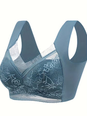 Wireless Lace Bra Tank Top for Comfort