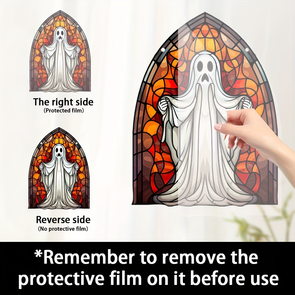 Acrylic Alien Halloween Horror Ghost Window Wall Decoration