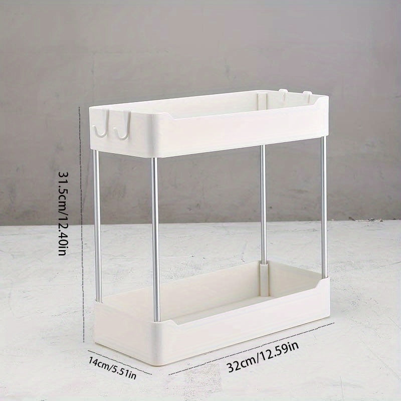 Bathroom Toilet Storage Rack Cosmetics Storage Three Layer