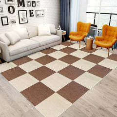 30pcs Carpet Floor Tiles Adhesive Stickers DIY  Square Area Rug Carpet Tiles