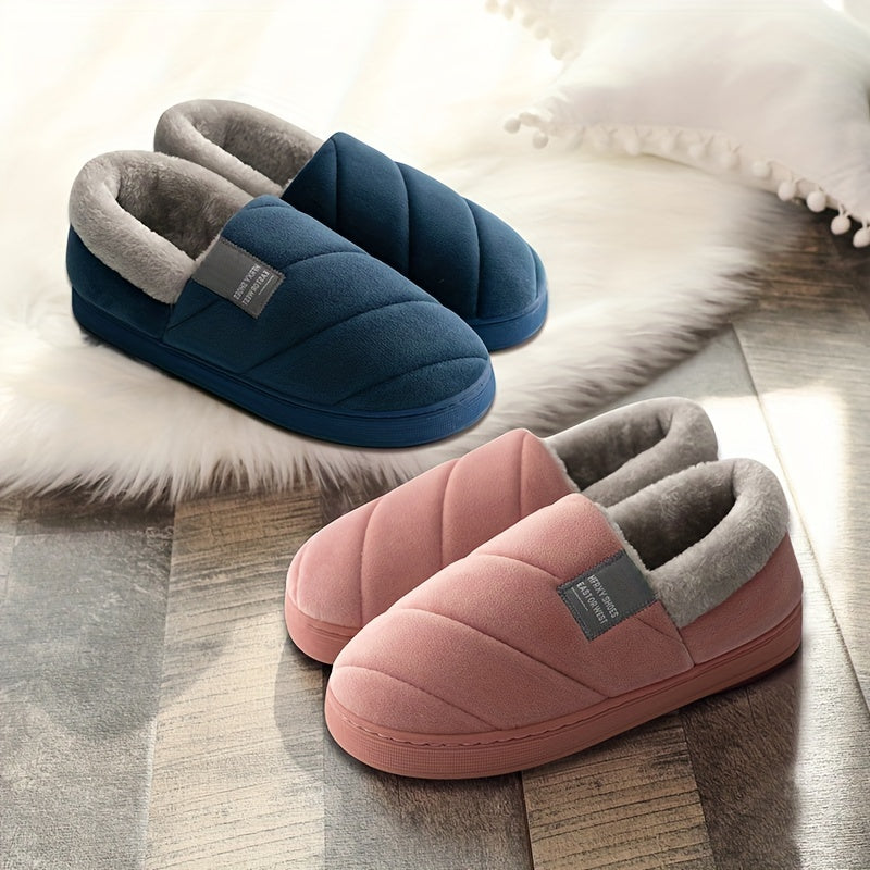 Men's Warm House Shoes Non slip Home Shoes Winter