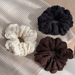 3pcs Colour Scrunchies Soft Hair Ties Accessories Elastic Ponytail Gift For Her