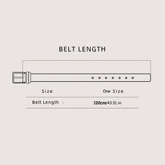 Men's Auto Buckled Belt, Stylish Design