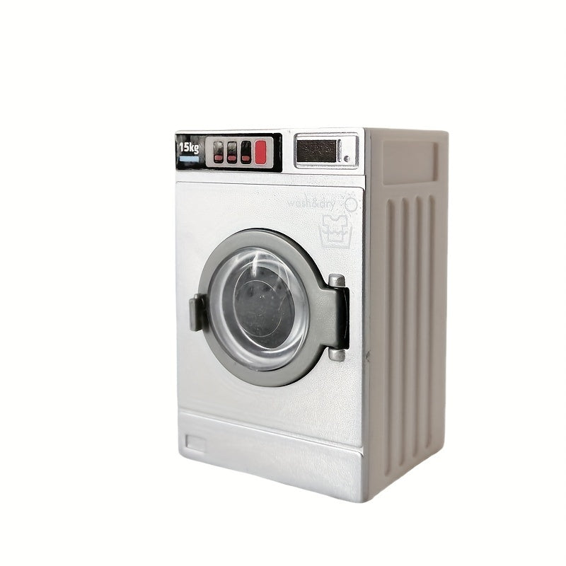 Mini Dollhouse Washing Machine Model Ornament