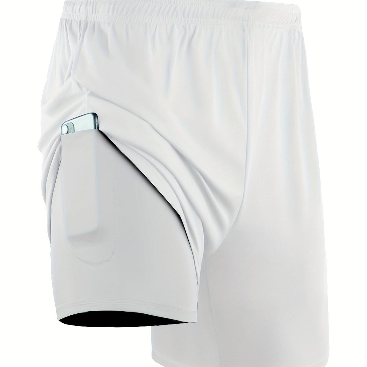 Men's Quick Dry Running Shorts With Pockets