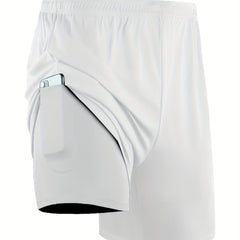 Men's Quick Dry Running Shorts With Pockets