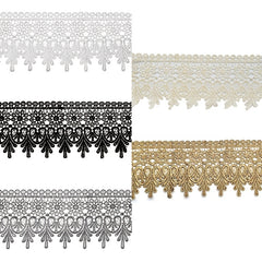 3 Yards Inelastic Lace Trim for DIY Sewing Craft