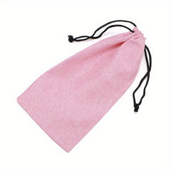 Glasses Bag Drawstring Sunglasses Storage Case Travel Accessory