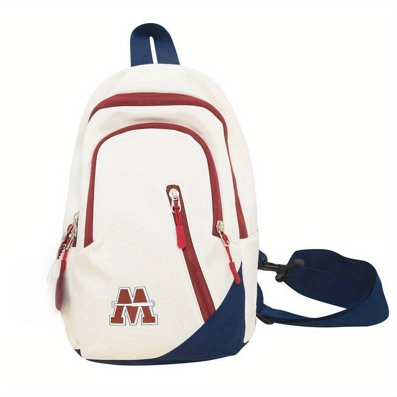 Large Capacity Casual Chest Bag Nylon Sling Bag