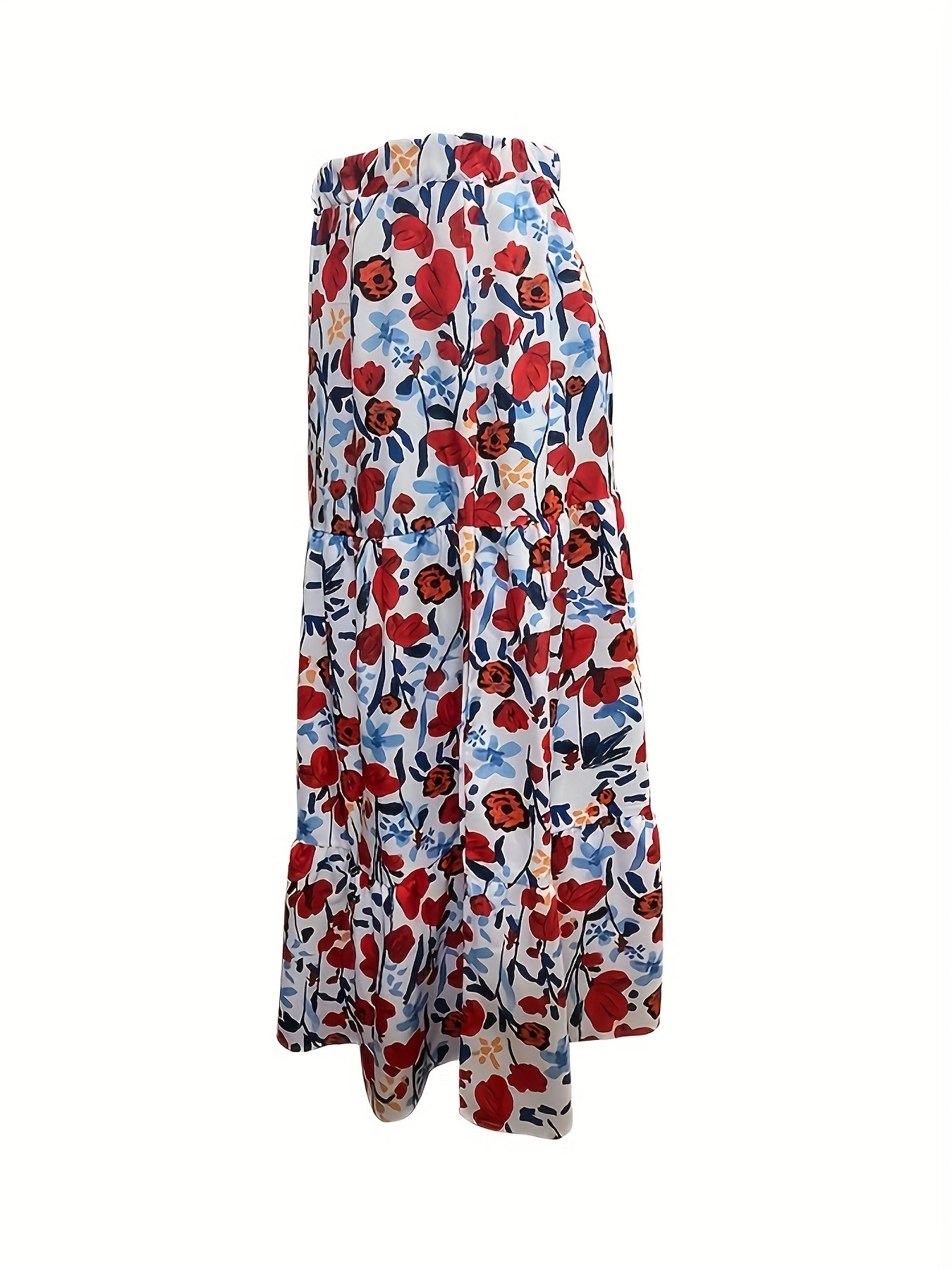  Women's Boho Smock Maxi Skirt