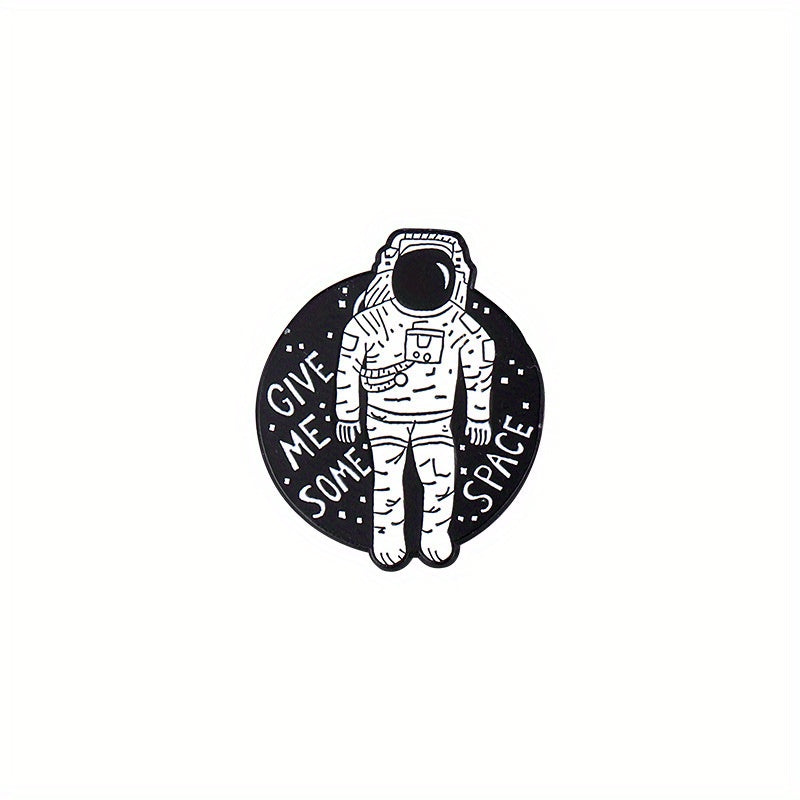 Anime Starship Astronaut Universe Steel Brooch Pin